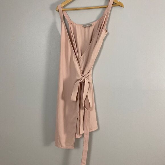 Everlane The Japanese GoWeave Tank Mini Wrap Dress - Picture 7 of 8